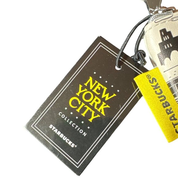 Starbucks New York City Collection Subway Theme Zipper Pouch NWT - Picture 2 of 3